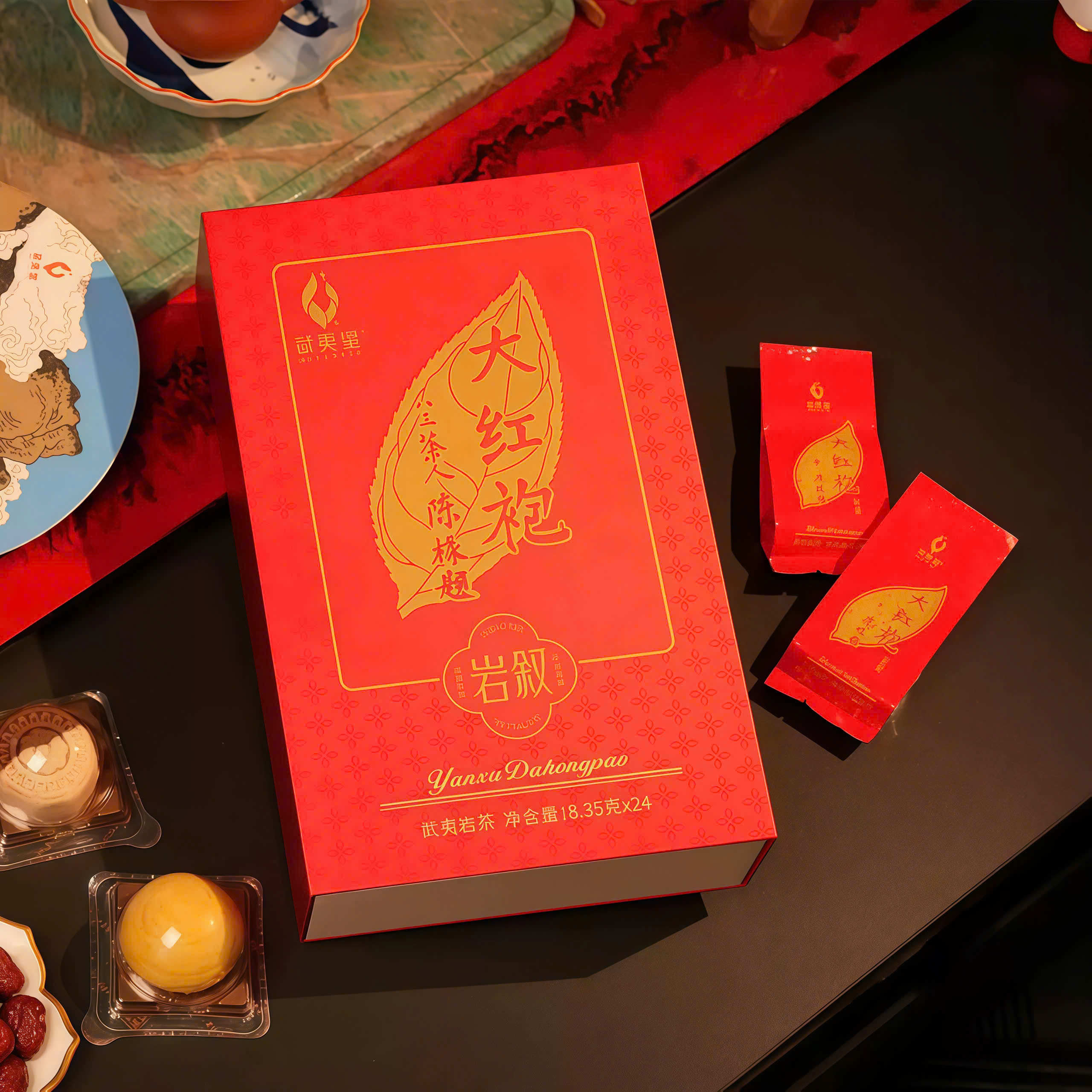NHAM TỰ ĐẠI HỒNG BÀO HỘP QUÀ TẶNG TRÀ